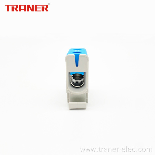 50mm2 1 Pole Aluminum/Copper Blue Universal Terminal Block